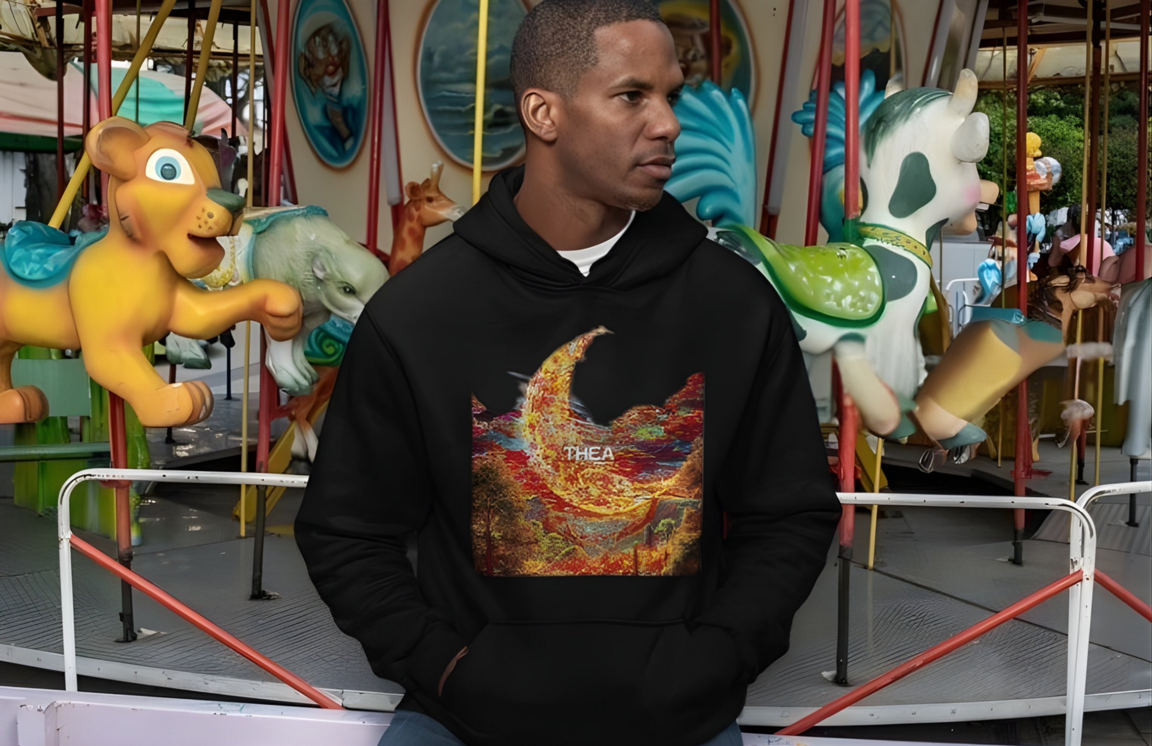 THEA MOON HOODIE