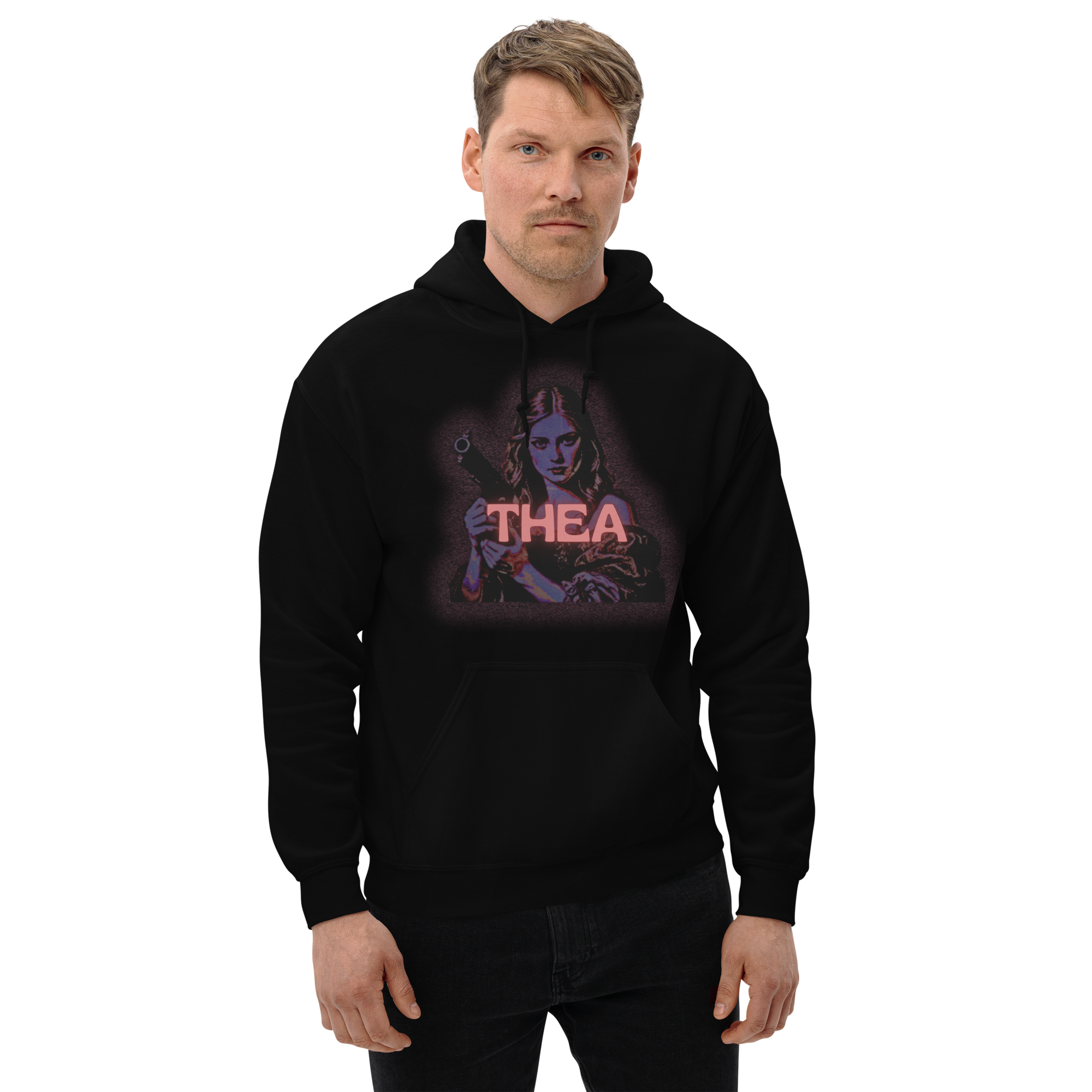 THEA GIRL WITH A GUN ALTERNATIVE VERSION HOODIE