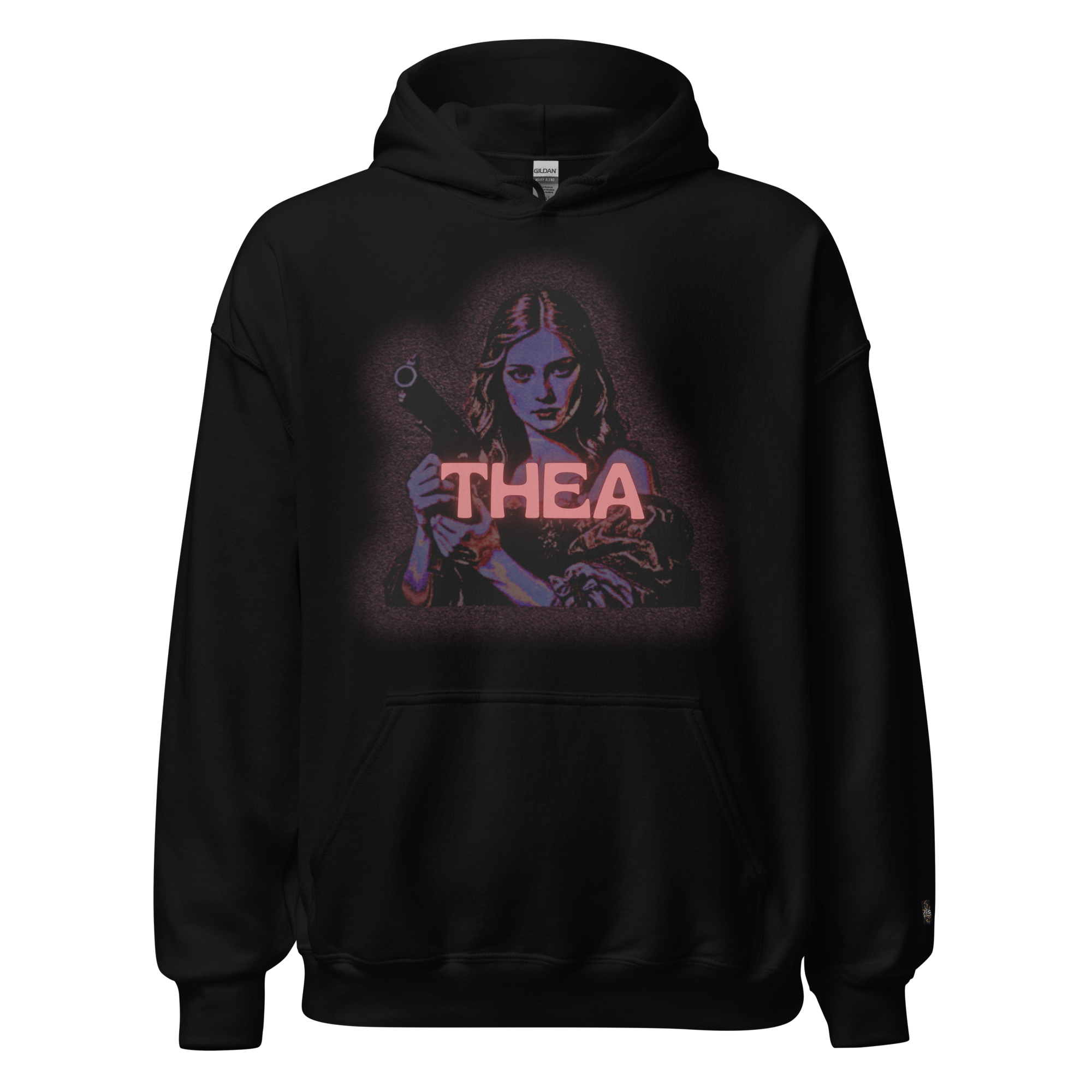 THEA GIRL WITH A GUN ALTERNATIVE VERSION HOODIE
