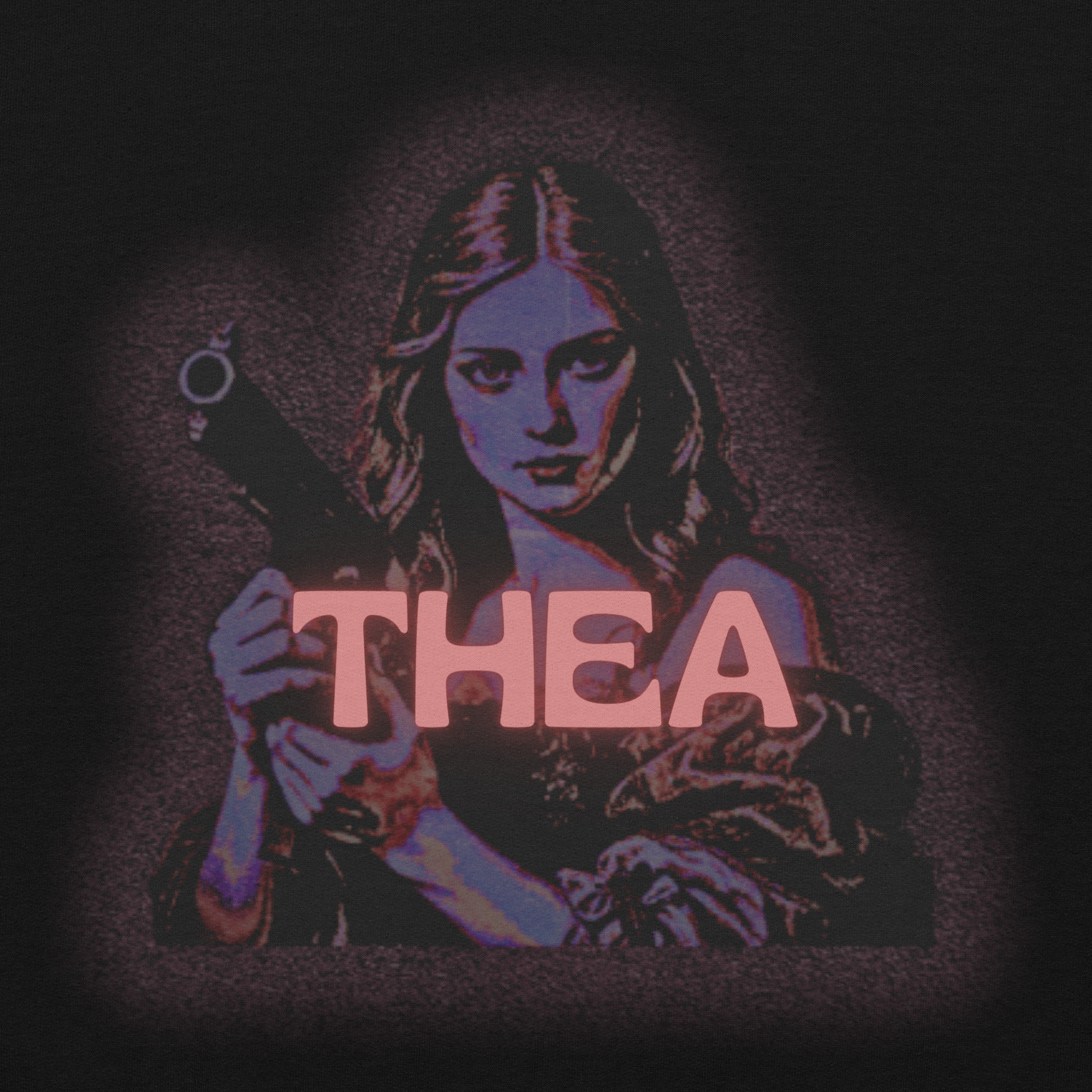 THEA GIRL WITH A GUN ALTERNATIVE VERSION HOODIE